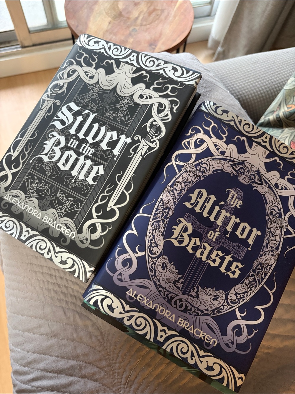 SIGNED Owlcrate Silver in the Bone Duology - Alexandra Bracken